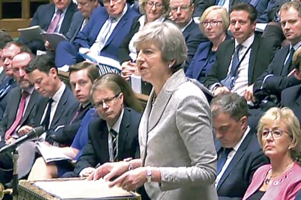 “Este es el acuerdo correcto para el Reino Unido”, dijo ayer la premier británica Theresa May.