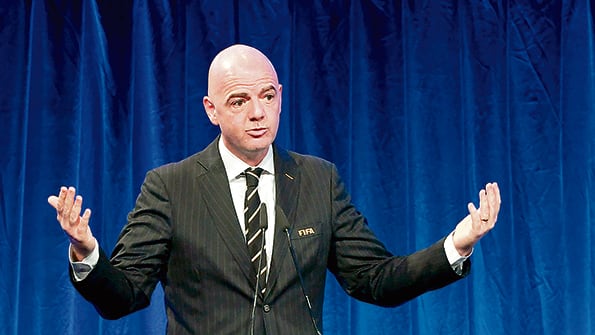 Gianni Infantino busca la reelección en la FIFA el año que viene.