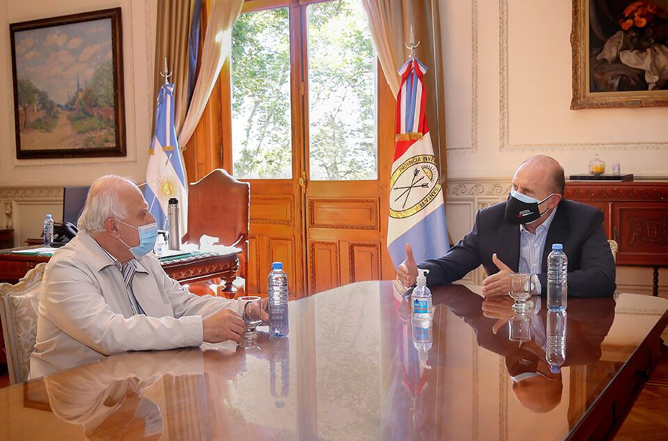 El jueves Perotti y Lifschitz estuvieron reunidos a solas