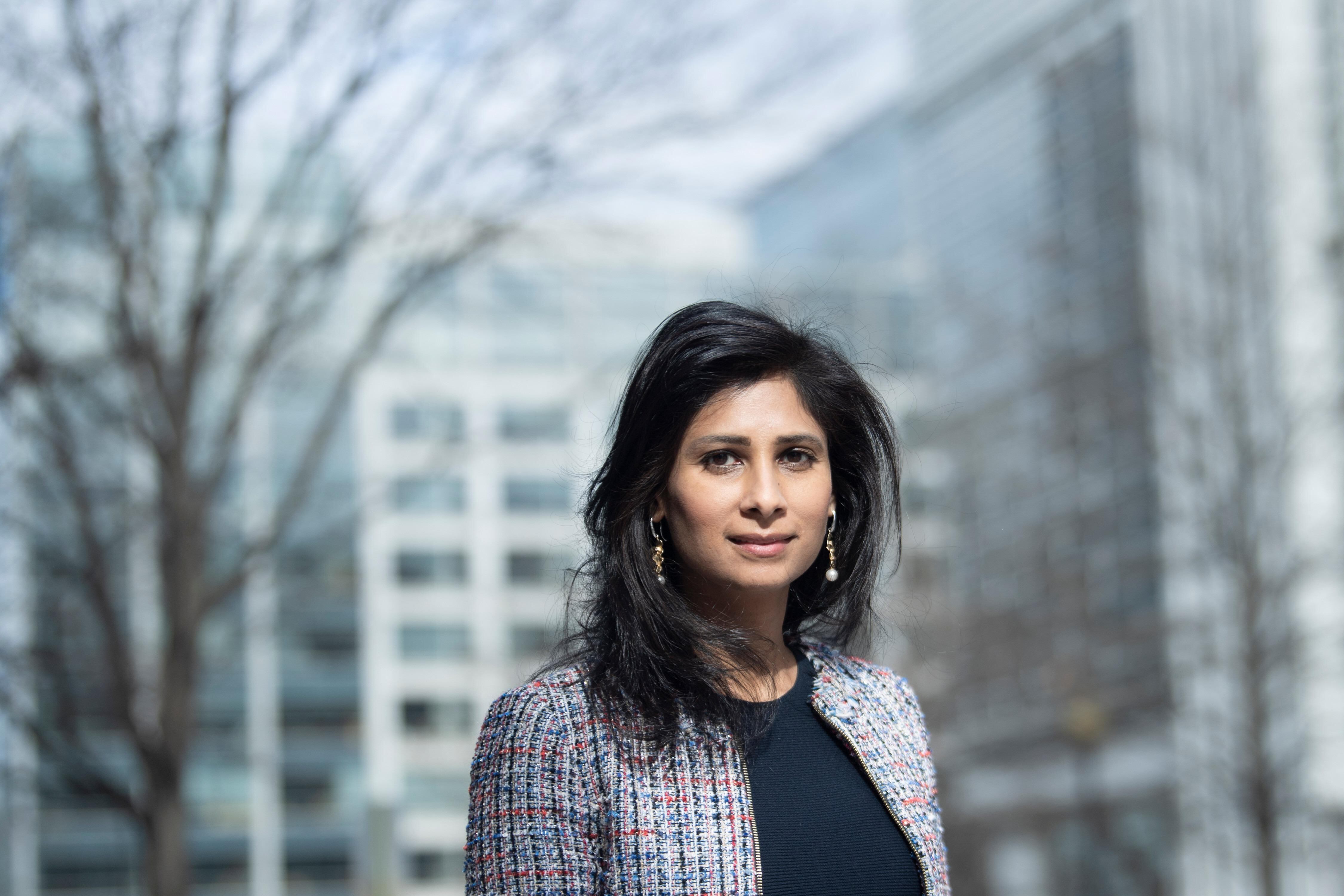 La subdirectora del Fondo Monetario Internacional (FMI), Gita Gopinath.