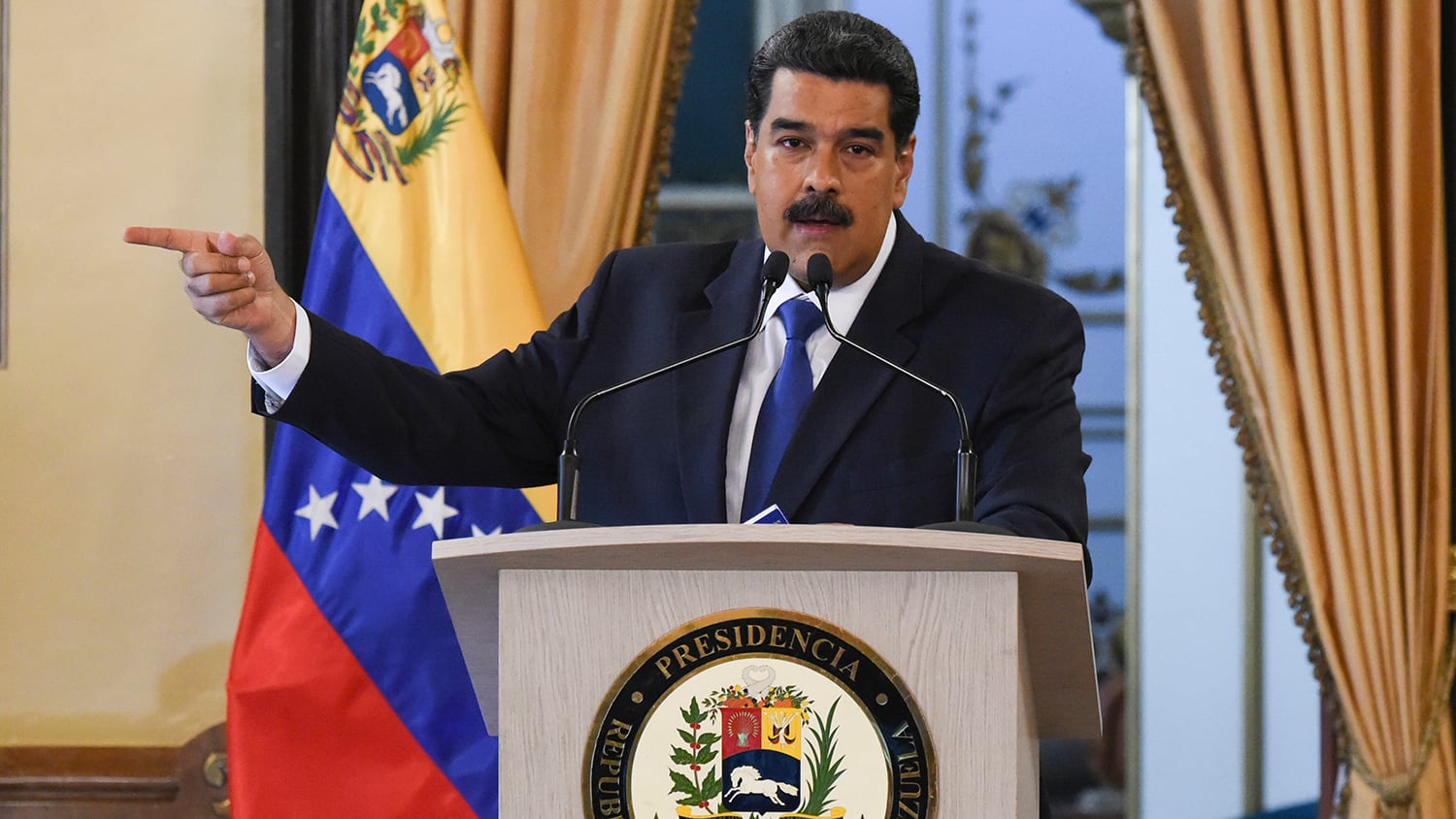 Maduro habló en una reunión del Consejo de Defensa de la Nación. 