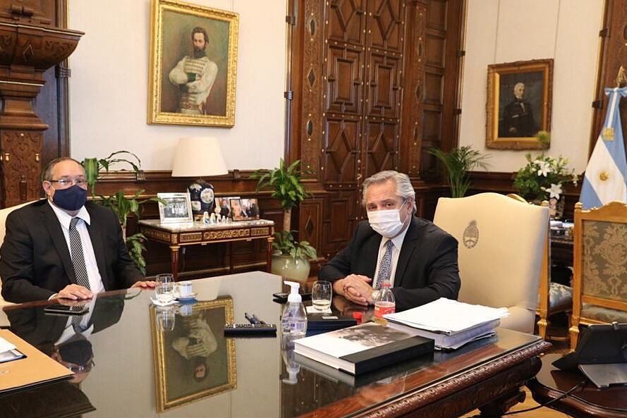 Fernández se reunió con  Leavy que había votado en contra de la IVE en 2018