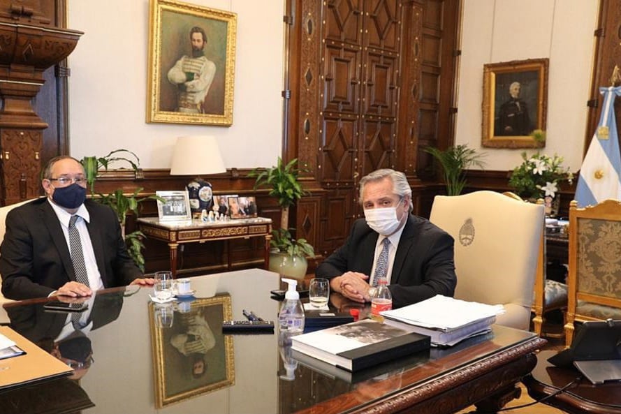 Fernández se reunió con Leavy que había votado en contra de la IVE en 2018