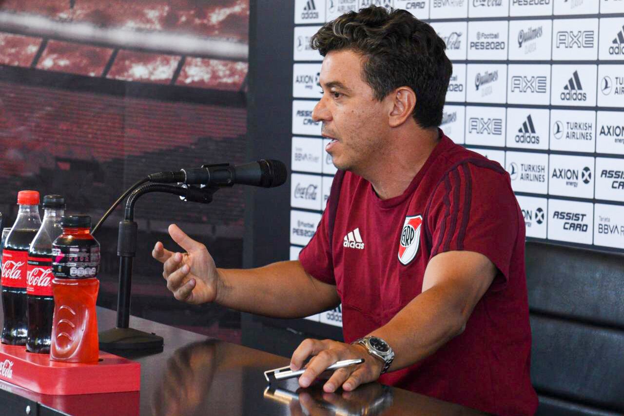 Gallardo confirmó que comenzará la pretemporada con River.