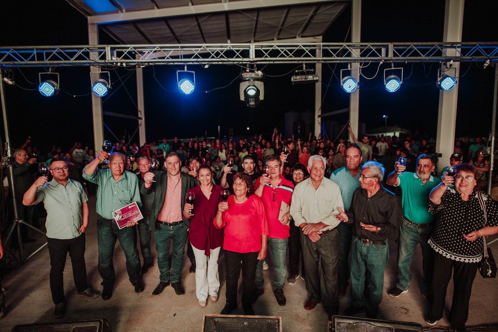 Productores de Fiambalá celebran el vino de La Indómita.