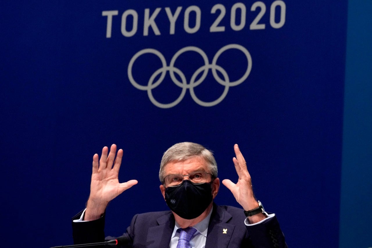 El alemán Thomas Bach, presidente del COI.