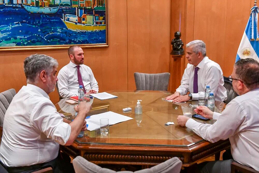 Martín Guzmán, Julián Domínguez, Matías Kulfas y Roberto Feletti prepararon las medidas contra la inflación.