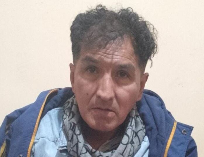 Escobar Ayllon, capturado por agentes del Centro de Investigación Policial de Bolivia