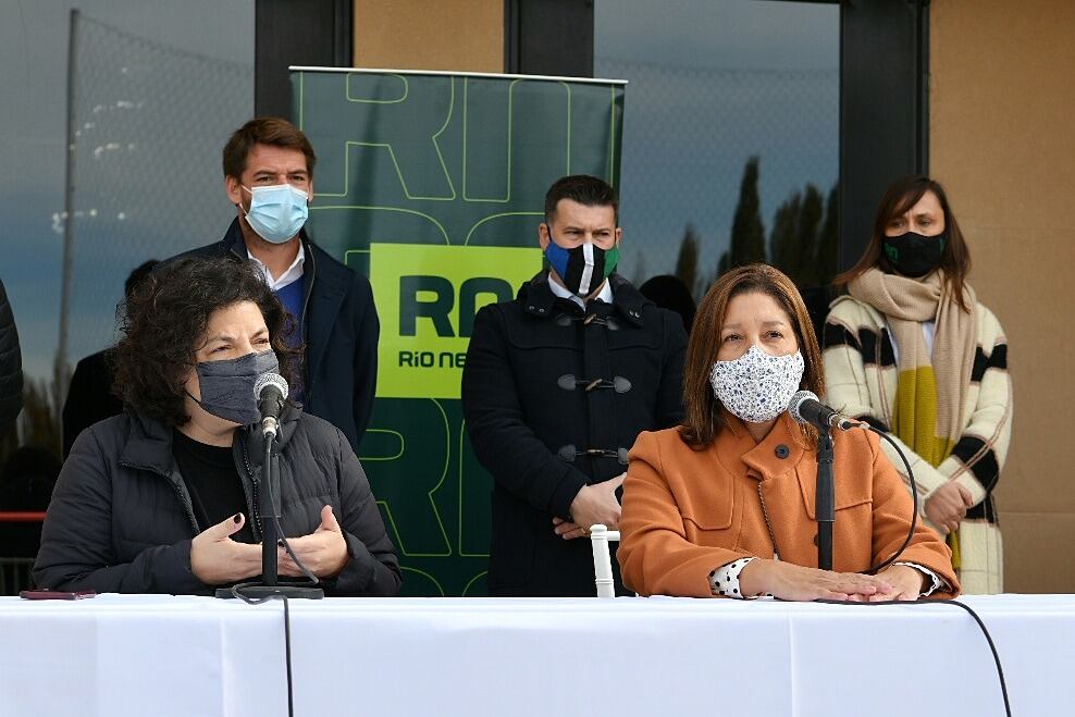 Vizzotti visitó la provincia de Río Negro.