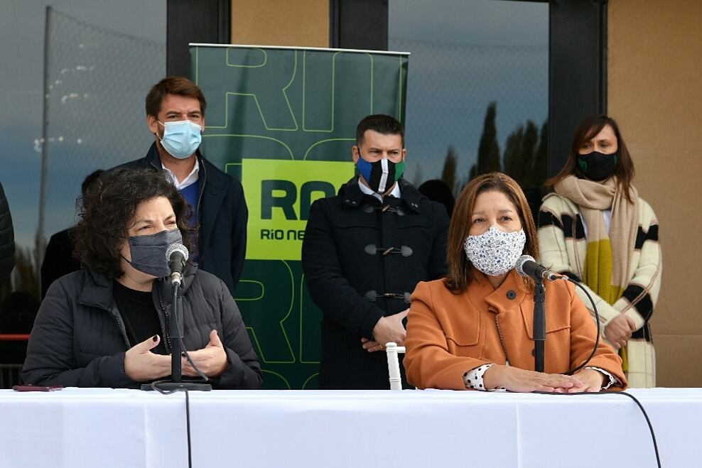 Vizzotti visitó la provincia de Río Negro.