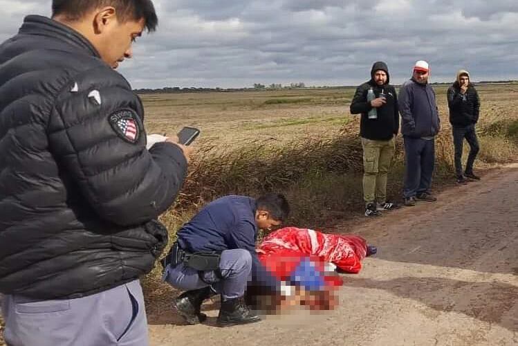 El cuerpo de Erica Torres lo encontró un camionero.