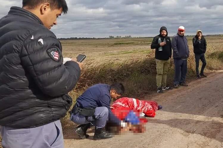 El cuerpo de Erica Torres lo encontró un camionero.