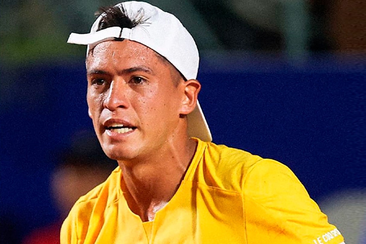 Báez superó al serbio Hamad Medjedovic por 6-4 y 6-2 