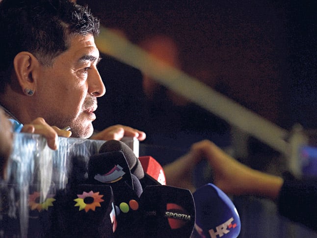 Diego Maradona.
