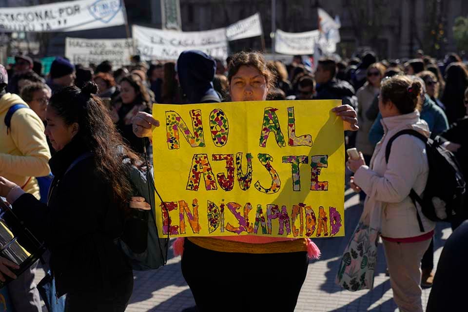 Las organizaciones vinculadas a Discapacidad concentrarán el miércoles en el Parque Independencia.