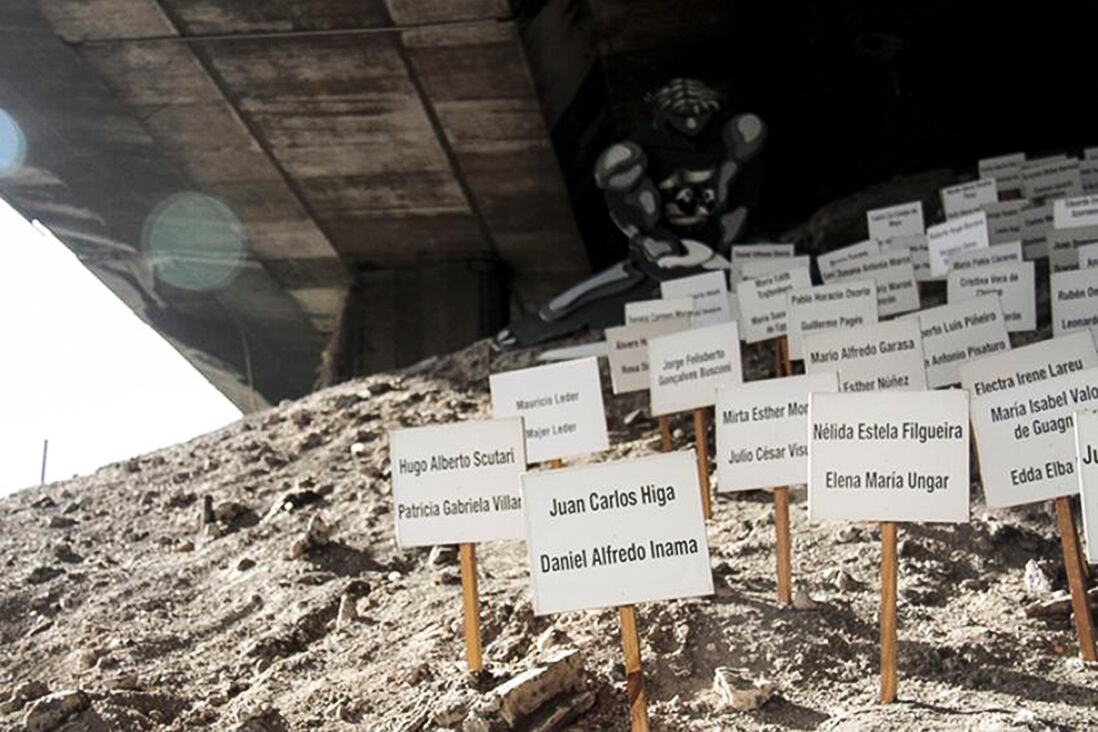 El centro clandestino El Atlético funcionaba sobre Paseo Colón al 1200.