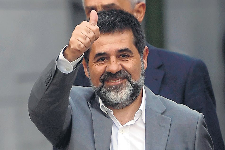 Jordi Sánchez es el número dos de la formación política JxCat que participó en las últimas elecciones catalanas.