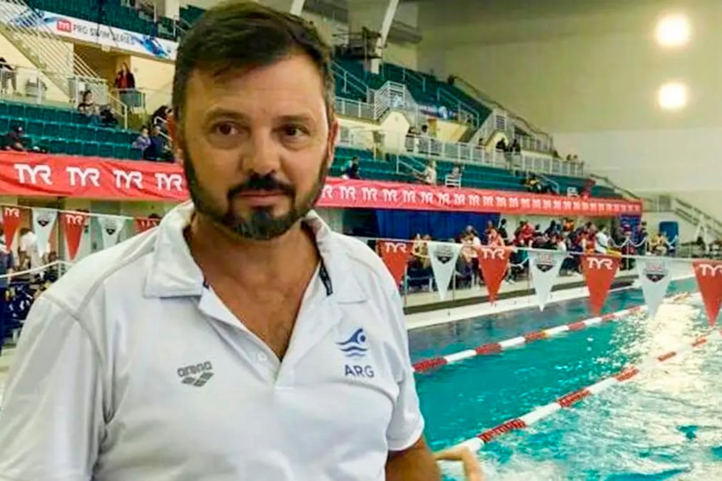 Gustavo Roldán, director técnico nacional de natación.