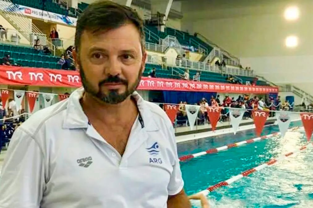 Gustavo Roldán, director técnico nacional de natación.