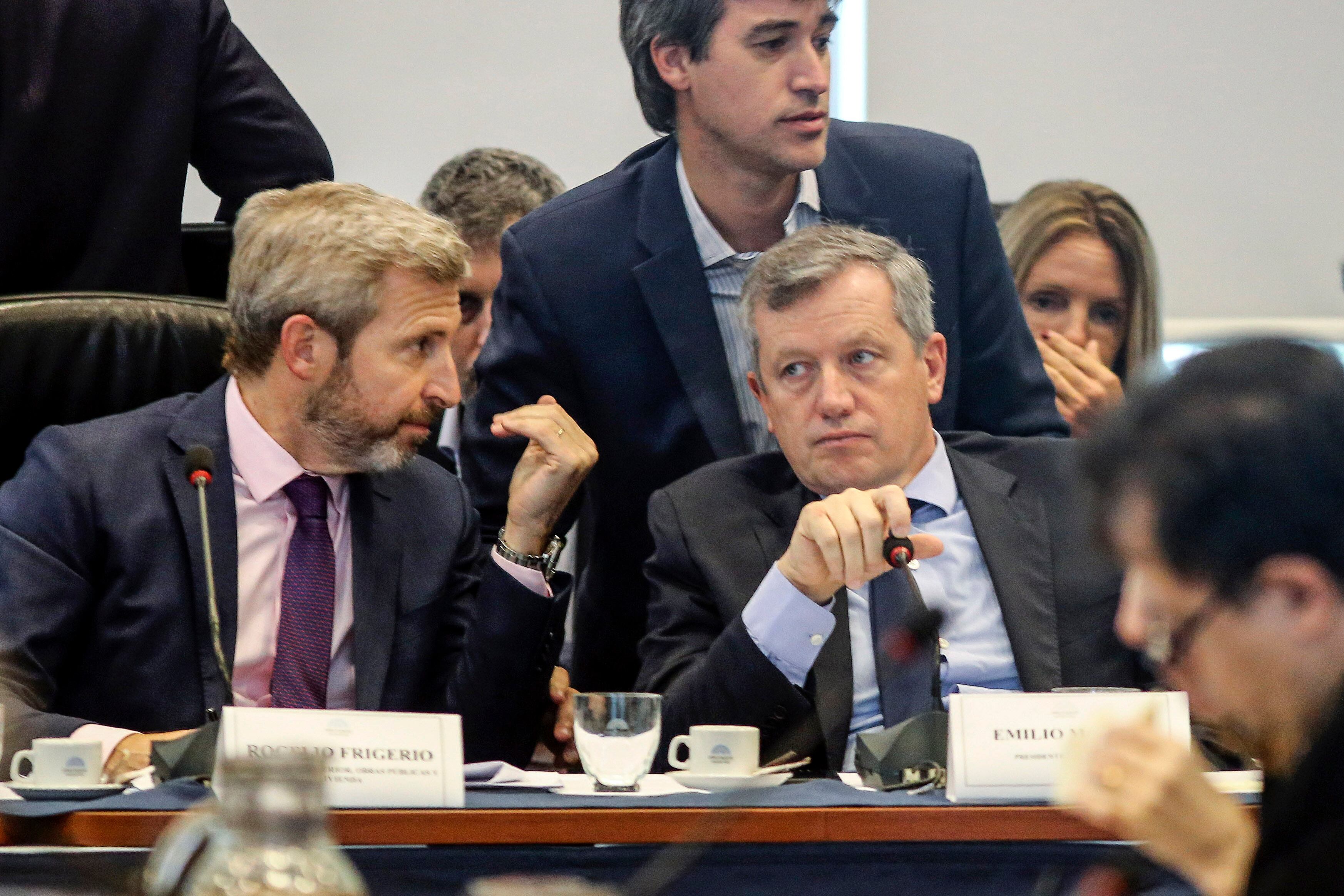 Rogelio Frigerio y Emilio Monzó, referentes del ala dialoguista de Juntos por el Cambio