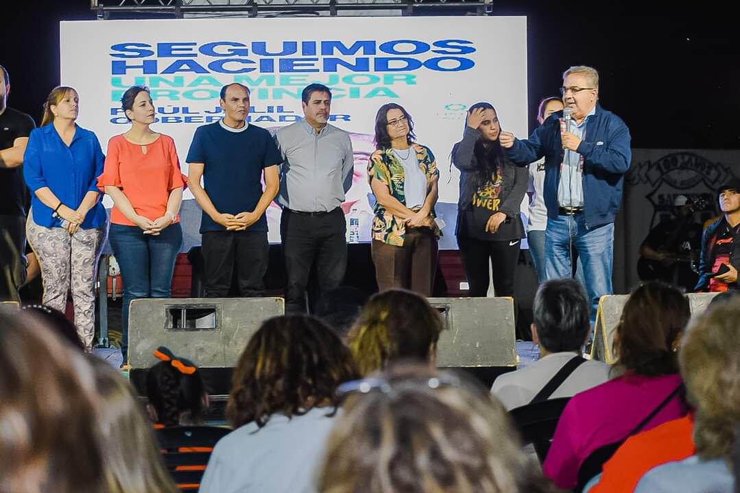 El gobernador Raúl Jalil va por la reelección.