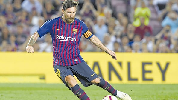 Messi volvió a brillar en España, después de un Mundial opaco con la Selección en Rusia.