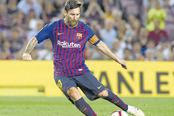 Messi volvió a brillar en España, después de un Mundial opaco con la Selección en Rusia.