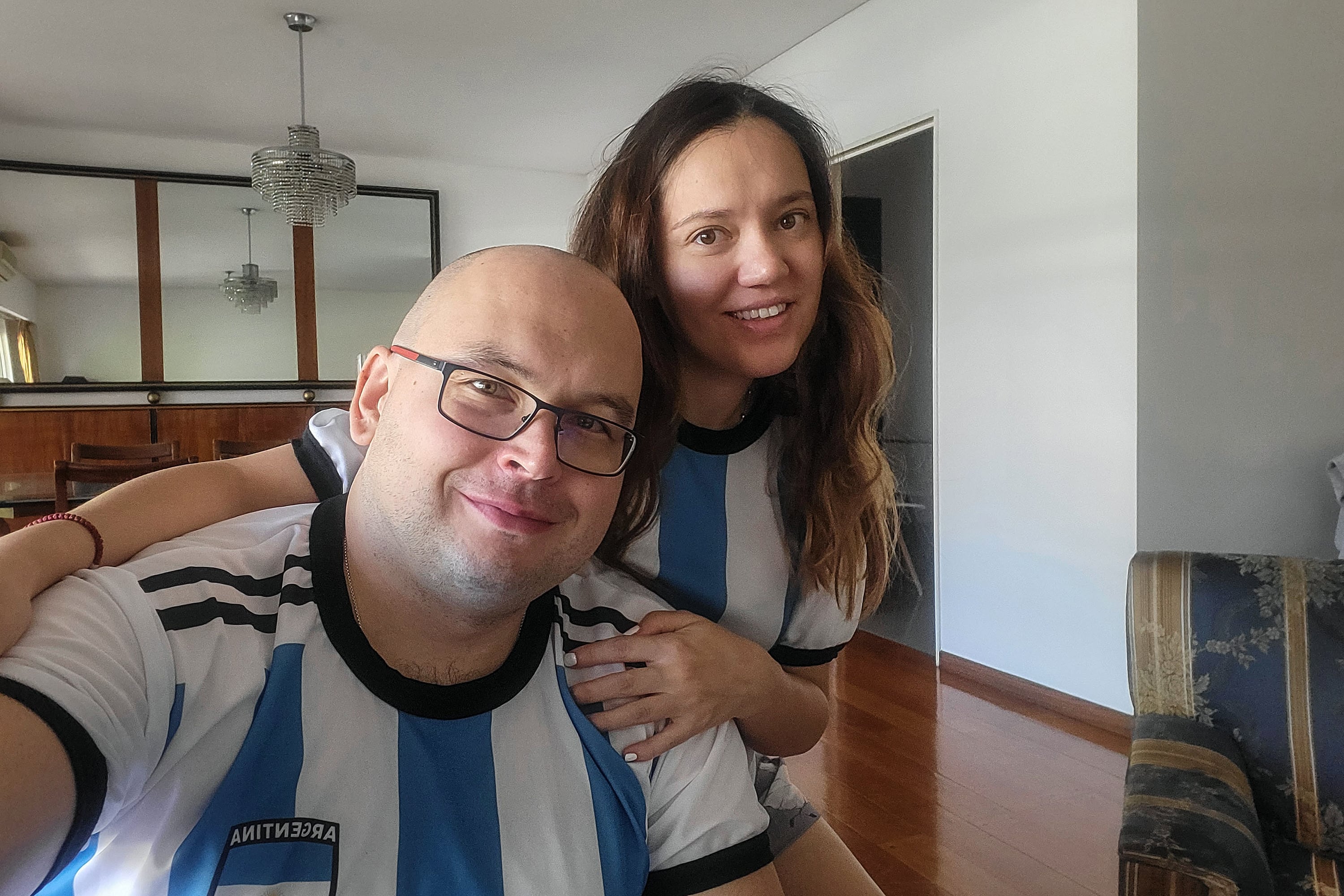 La hija de Denis y Elena nacerá en marzo en el Alemán.