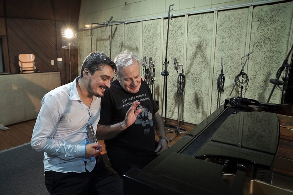 Un sólo ensayo sirvió para que Luciani y Colángelo formaran una dupla sorprendente. 