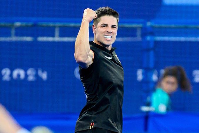 Gonzalo Peillat marcó el 2-1 alemán contra Los Leones.