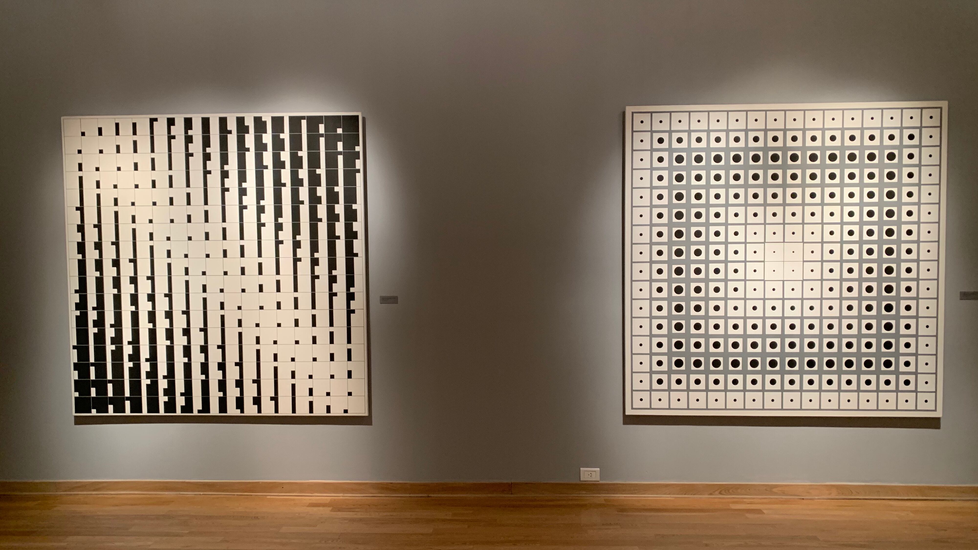 En el MNBA: dos obras de Julio Le Parc realizadas en 1959.