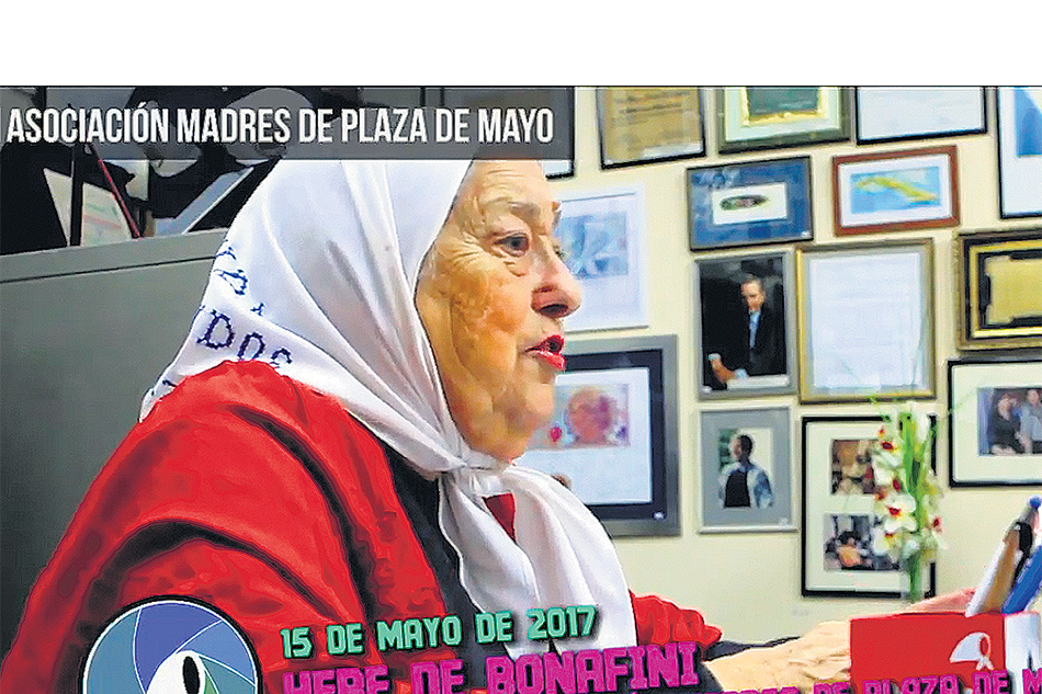 “Me siento honradísima de ser procesada por este Poder Judicial y este gobierno”, dijo Bonafini.