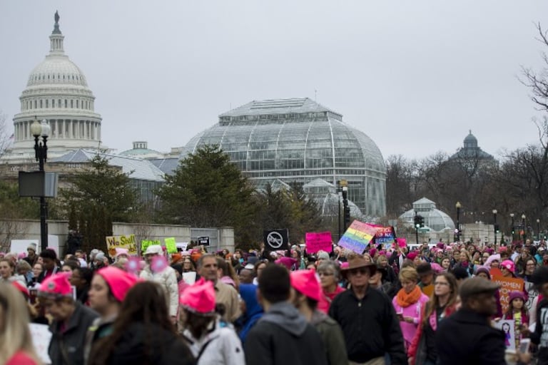 Se estima que más de 200 mil manifestantes marcharán en Washington.