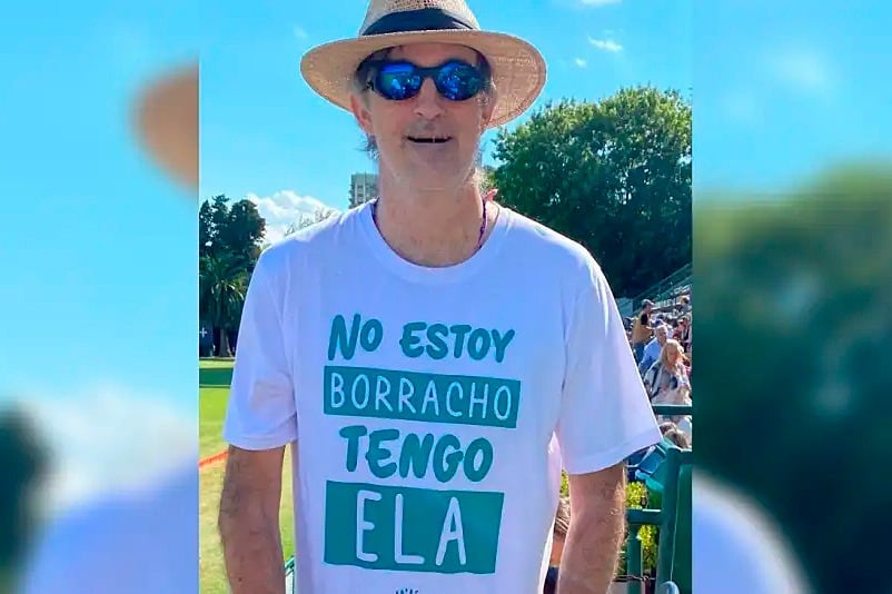 Esteban Bullrich, hace pocos días, en el Abierto de Polo de Palermo.