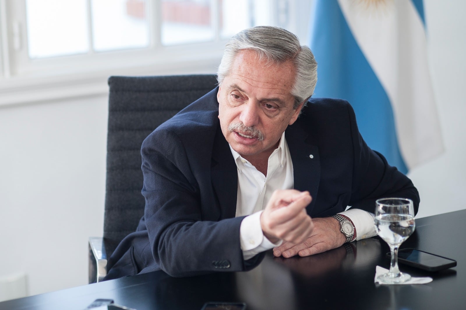 El expresidente Alberto Fernández