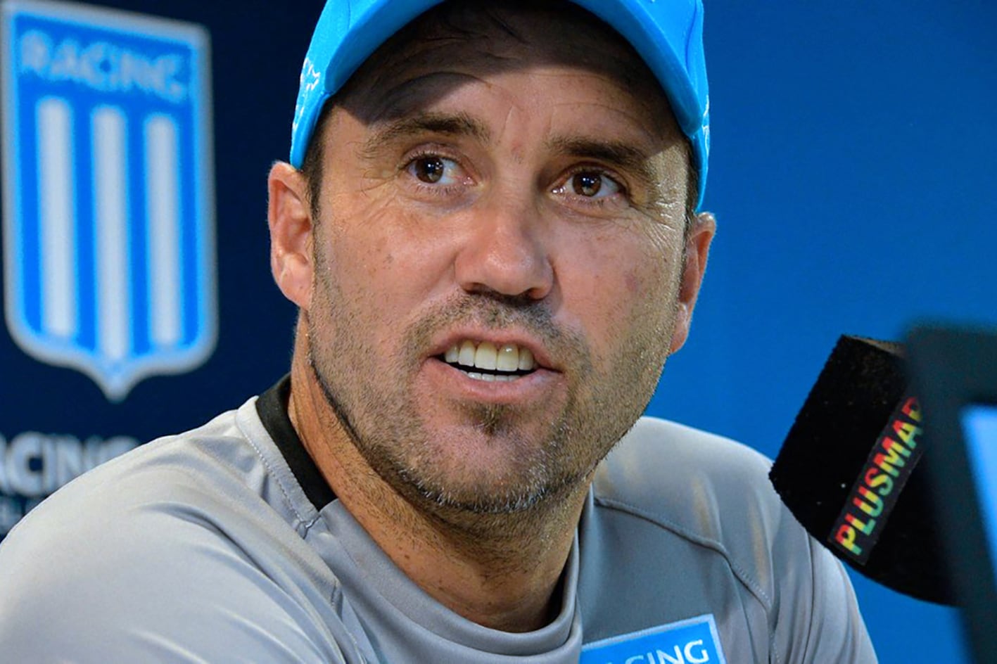 Eduardo Coudet, DT de Racing Club.