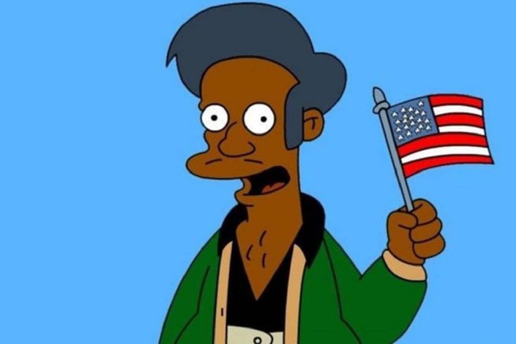 Apu Nahasapeemapetilon, centro de la polémica. 
