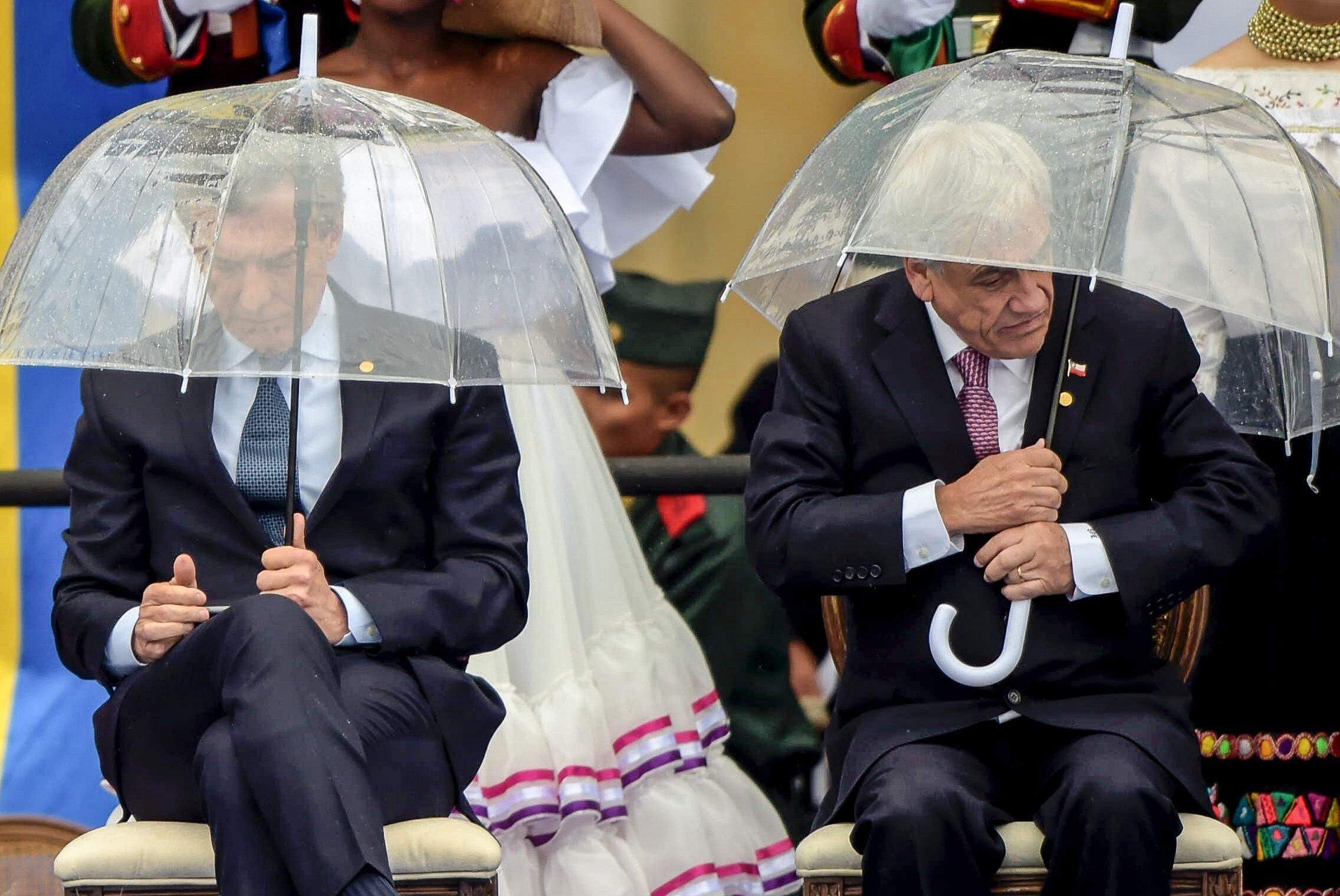 Mauricio Macri junto a su amigo Sebastián Piñera.