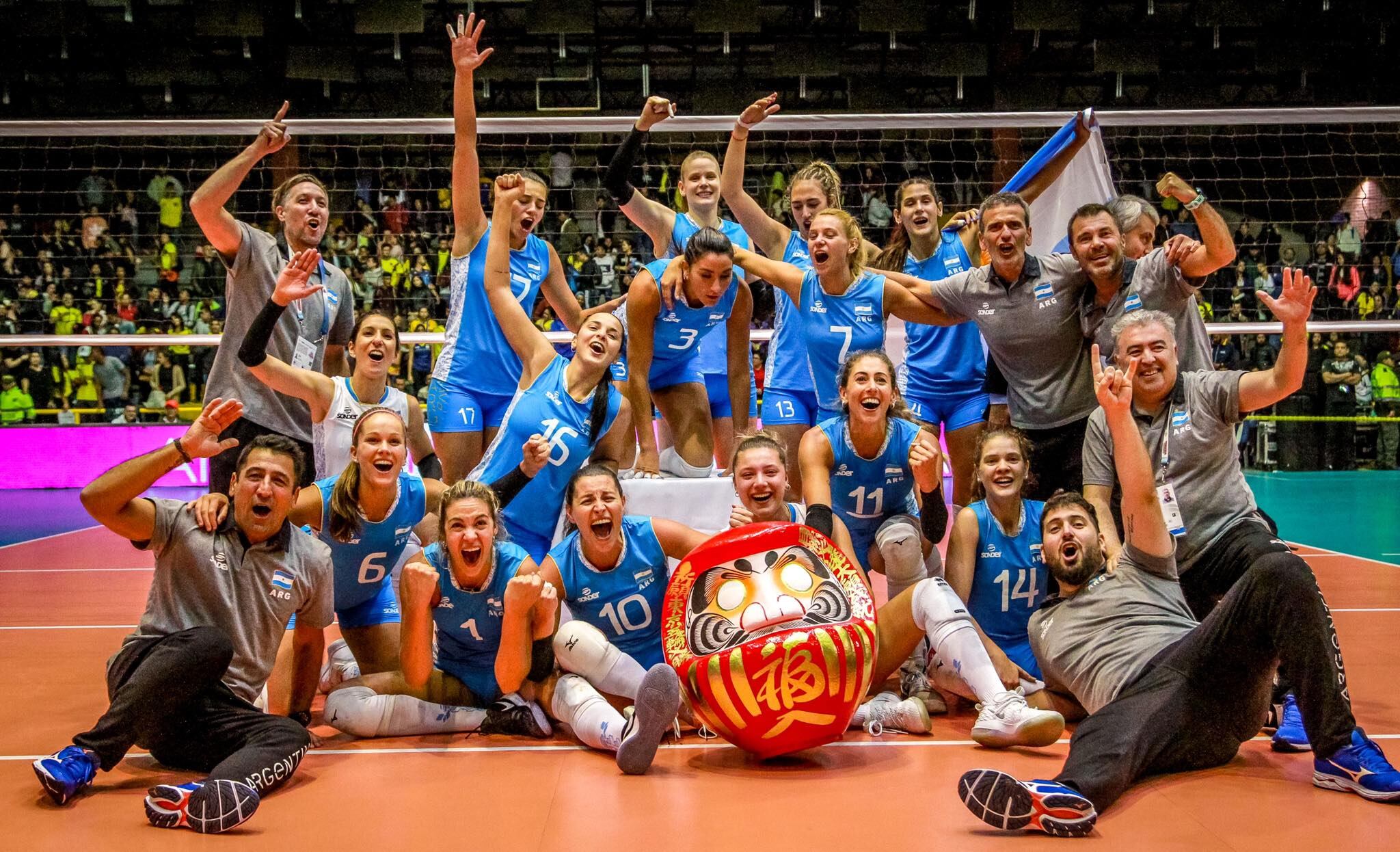 El festejo de Las Panteras, que irán por segunda vez a unos Juegos Olímpicos