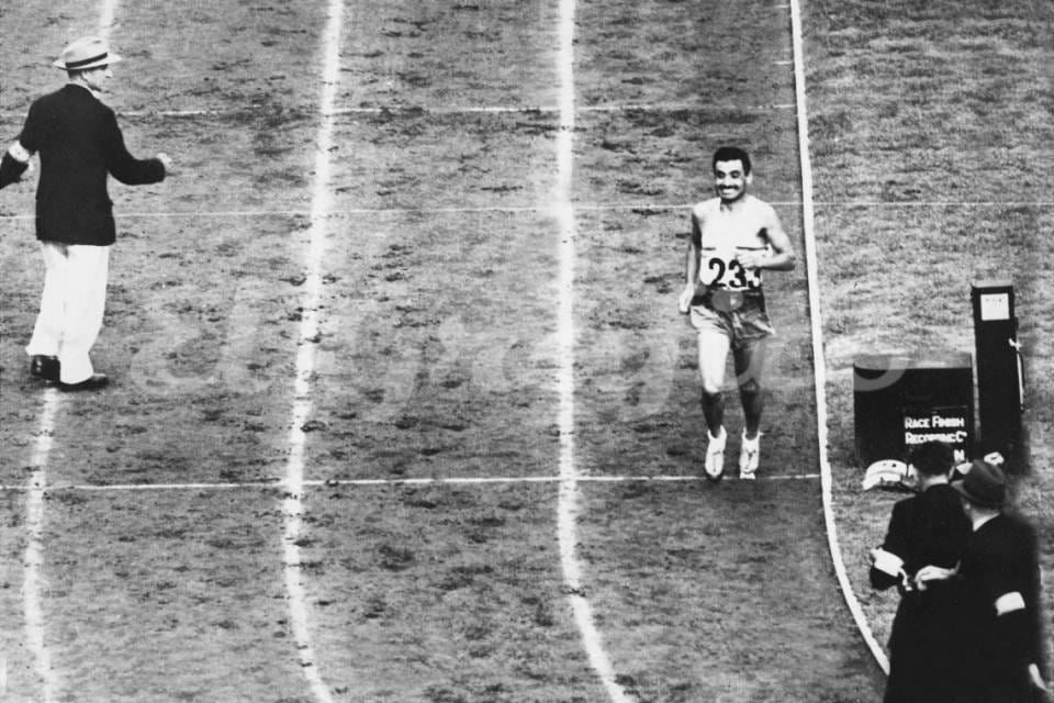 Delfo Cabrera ganó la maratón olímpica de Londres el 7 de agosto de 1948