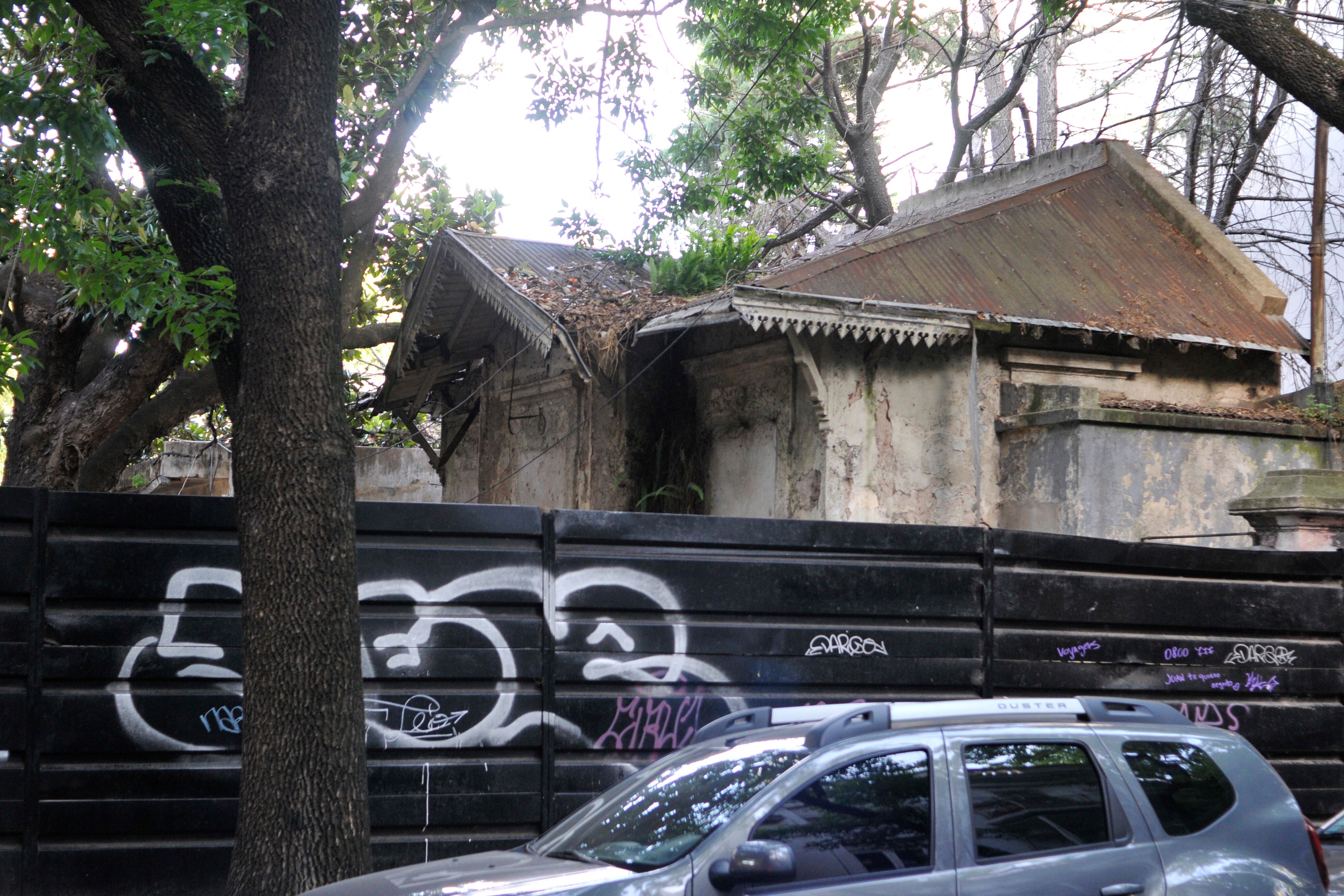 La casona de Lucio V. Mansilla, en Belgrano, declarada "monumento histórico nacional".