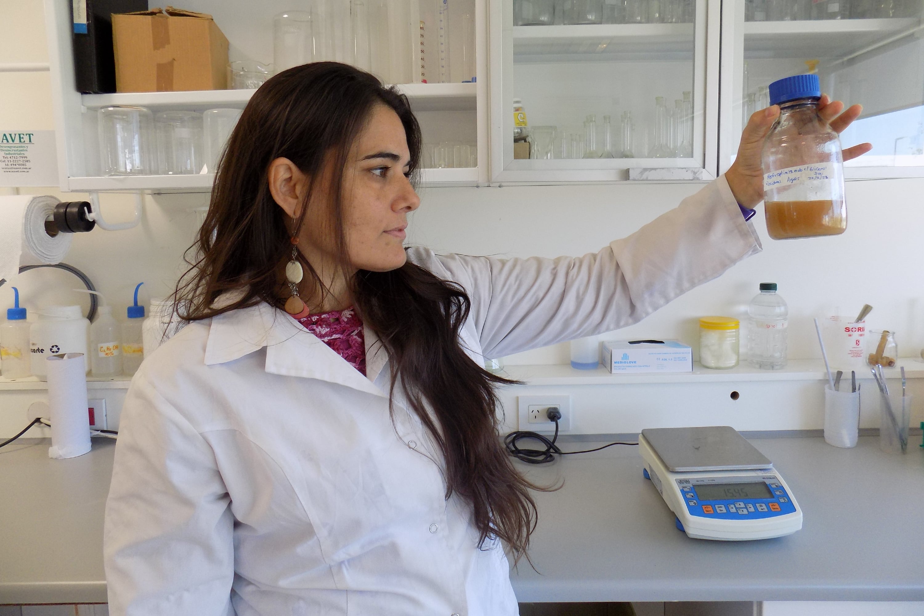 Daiana Nygaard es biotecnóloga y forma parte del equipo de investigación.