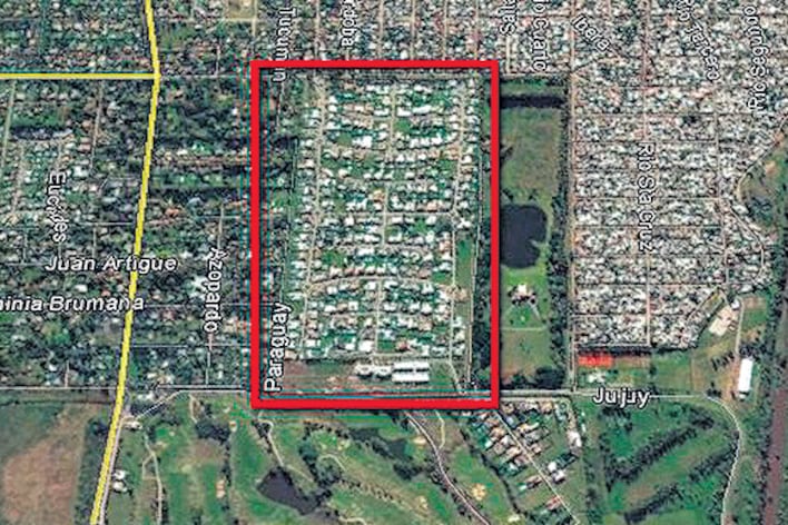 El terreno del presidente donde se construyó un barrio cerrado.
