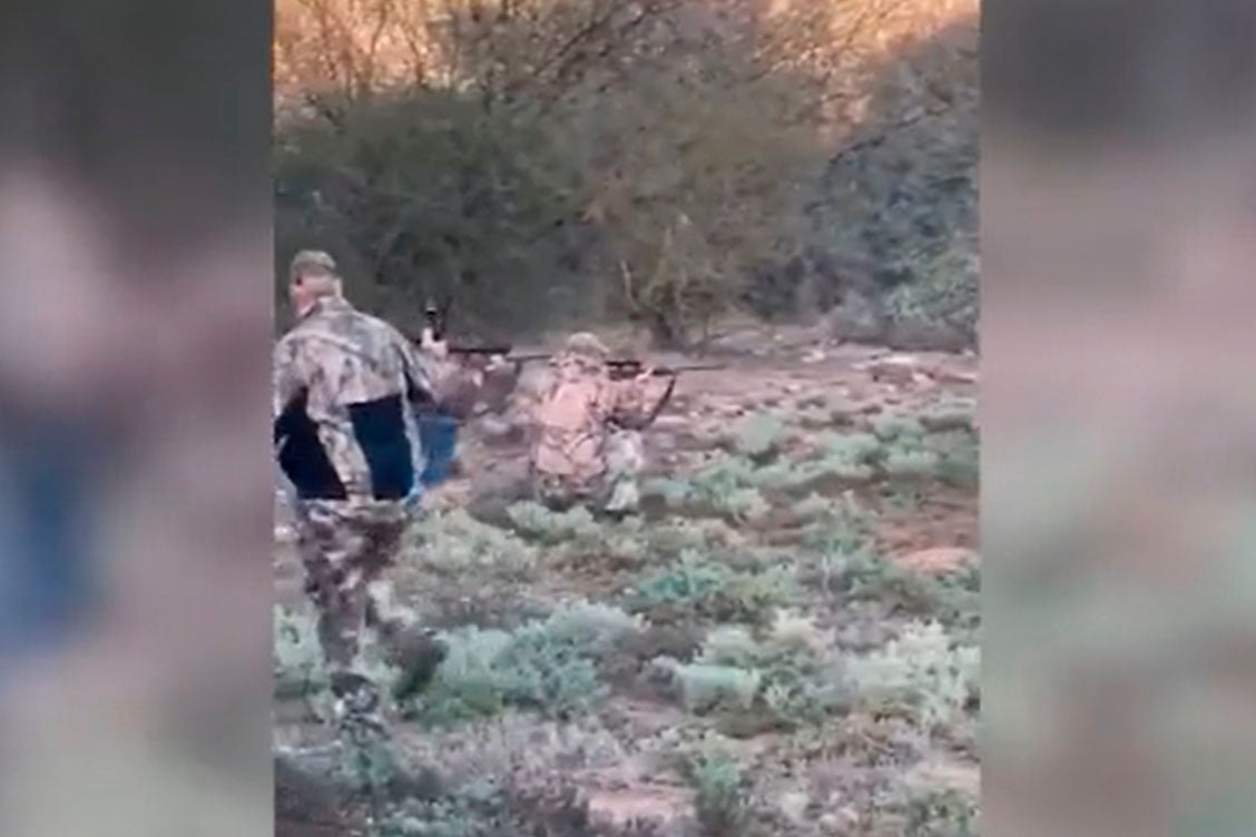 El cazador mexicano Mario Alberto Canales Najjar murió atropellado por el búfalo al que intentó cazar en la provincia de Entre Ríos. (Télam)