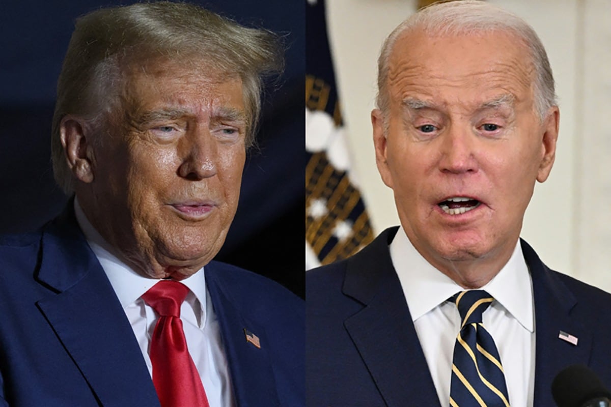 Joe Biden y Donald Trump están cabeza a cabeza.