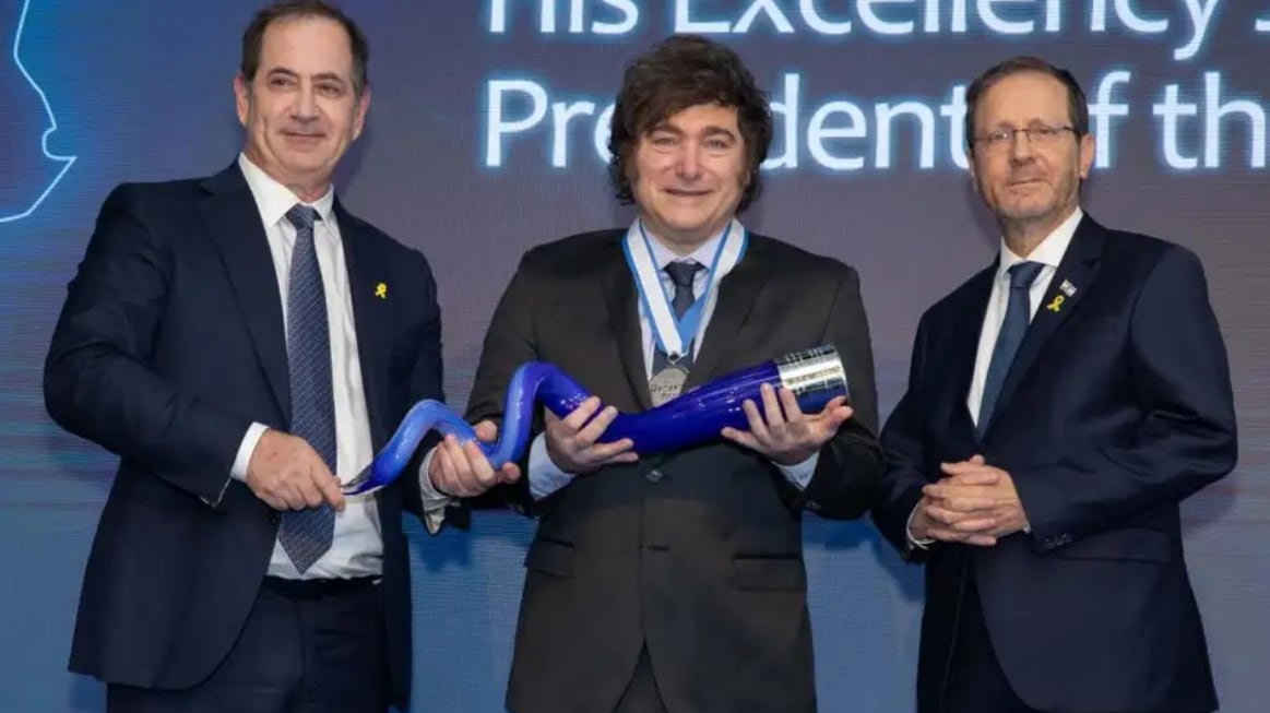 Javier Milei destinó un millón de dólares del Premio Génesis para crear una organización que busca estrechar vínculos políticos y económicos con Israel en América Latina