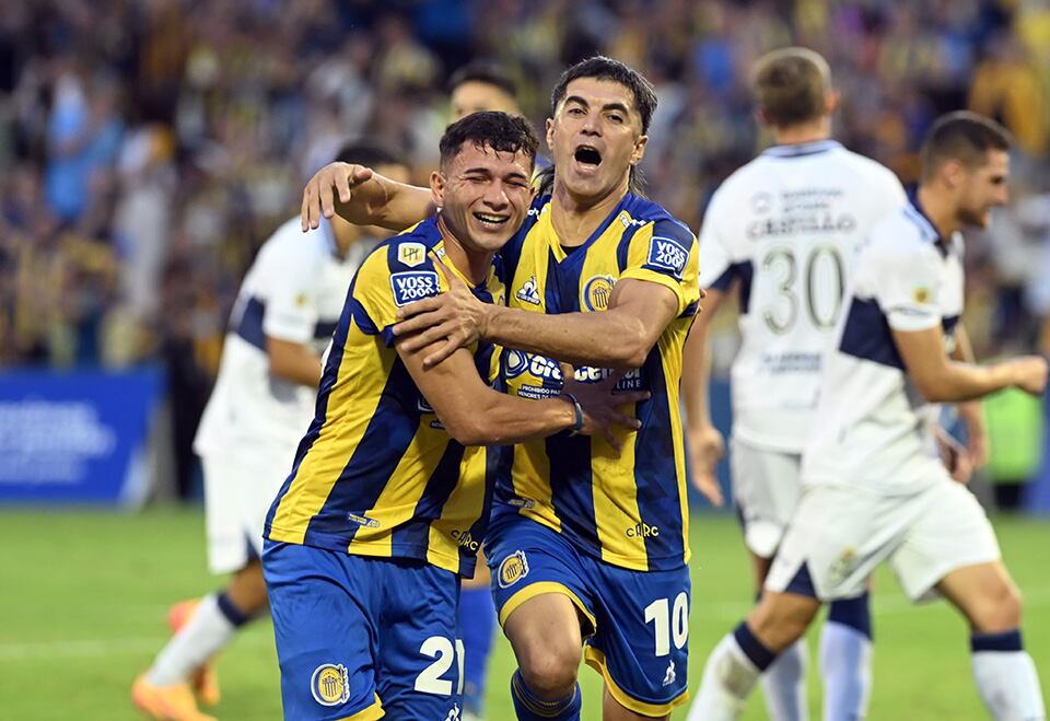 Duarte y Malcorra celebran el triunfo.