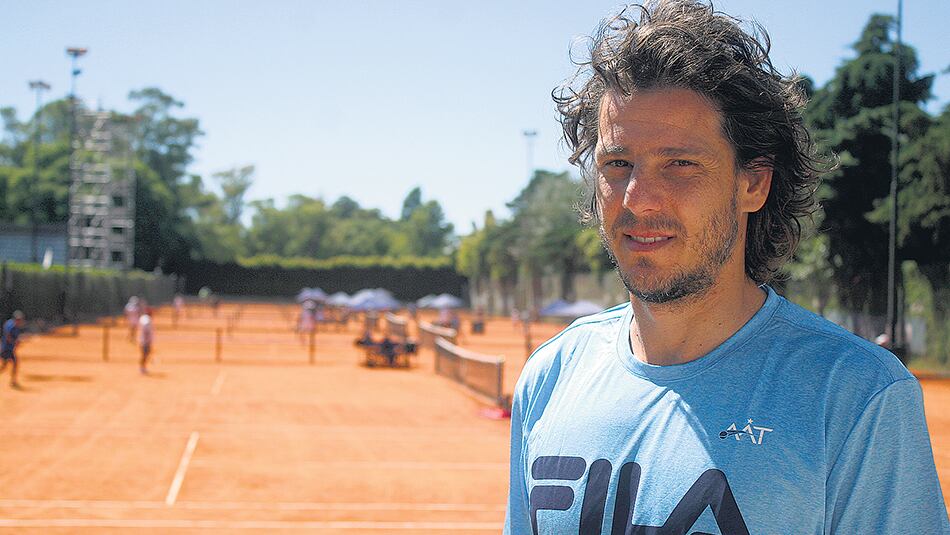 Gaston Gaudio, capitán del equipo argentino de Copa Davis.