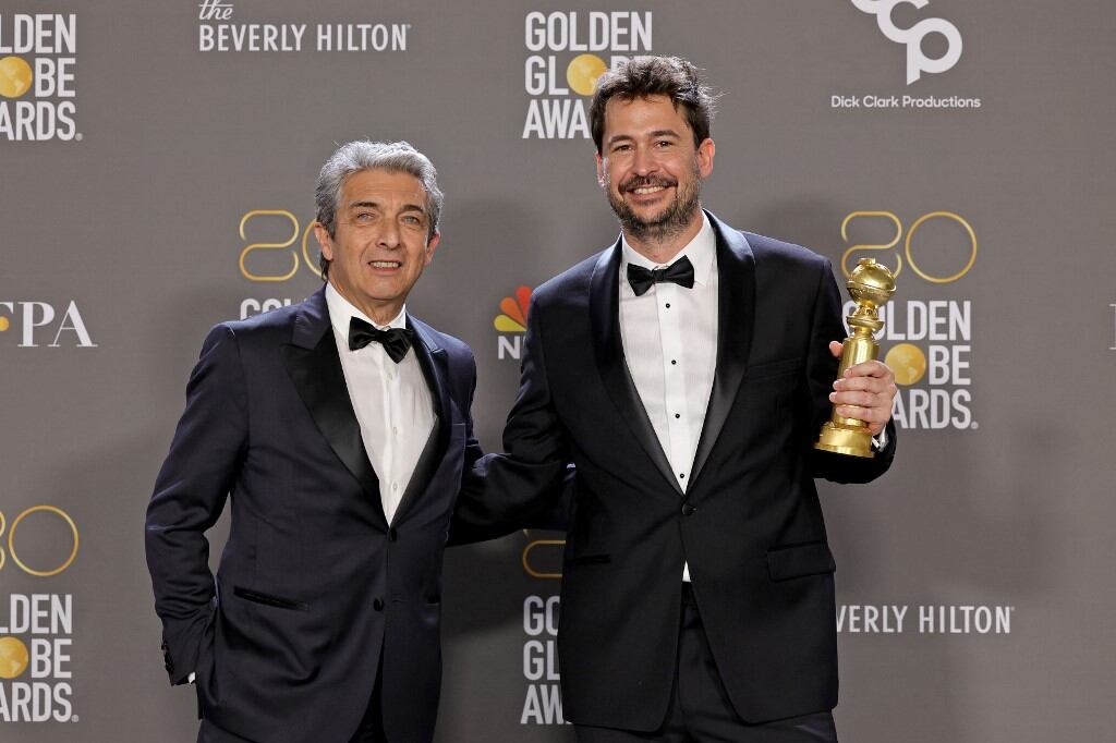 "Argentina, 1985", del director Santiago Mitre, ganó el premio Globo de Oro a mejor película de 2023 en lengua no inglesa. (Foto: AFP)