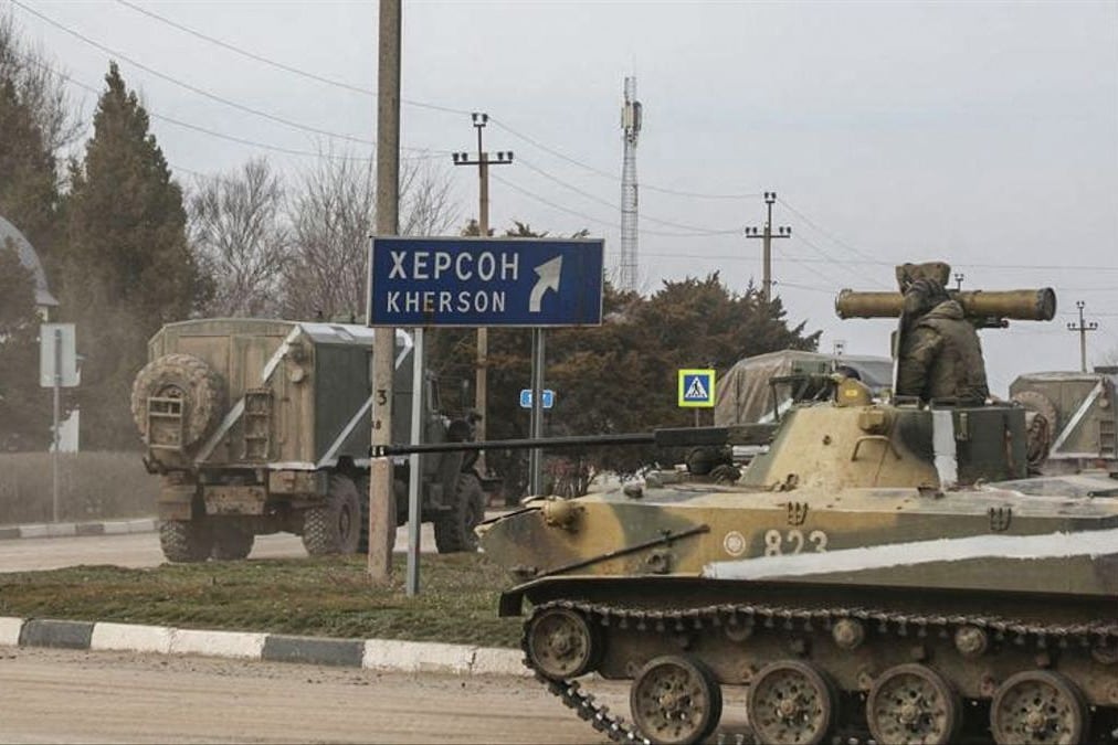 Tanques rusos hacen su ingreso a Jersón